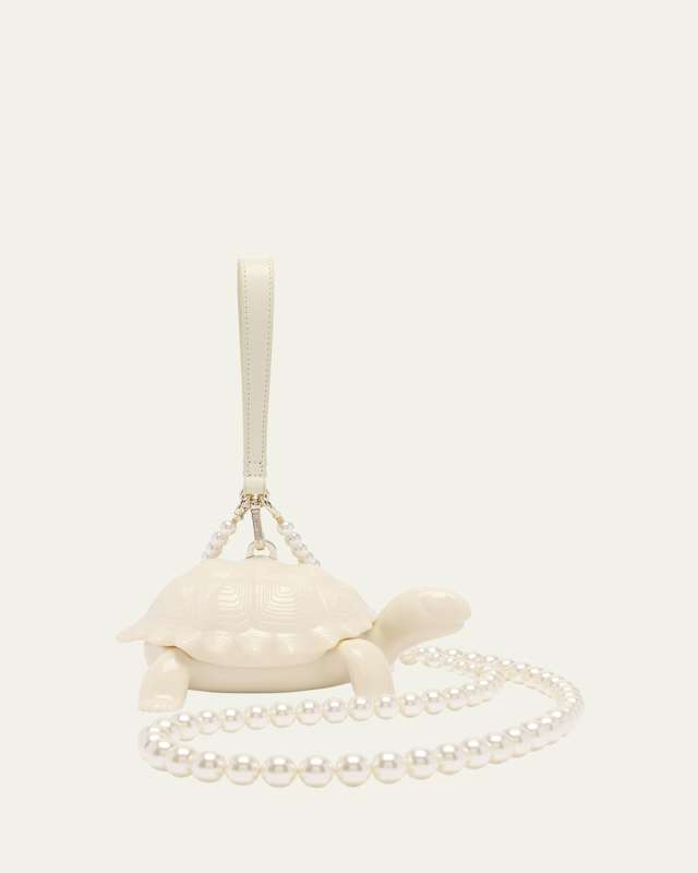Tortoise Acrylic Crossbody Bag